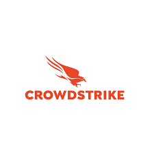 Logo de CrowdStrike, partner de ciberseguridad de BCNSoluciona